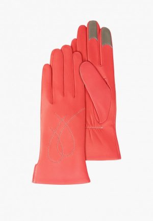 Перчатки Michel Katana. Цвет: коралловый