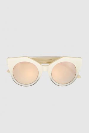 Солнцезащитные очки JPlus. Цвет: белый