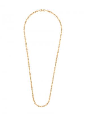 Длинное цепочное ожерелье Givenchy Pre-Owned. Цвет: золотистый