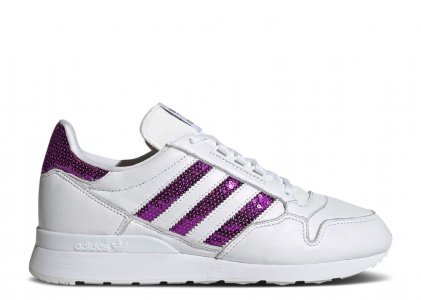 Кроссовки adidas Wmns Zx 500 'White Shock Purple', белый