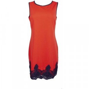 Платье Jus Dorange, повседневное, миди, размер 4, оранжевый D'orange. Цвет: оранжевый