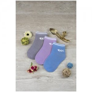 Комплект детских носков Стрелка, размер 14-16 Натали. Цвет: синий/микс