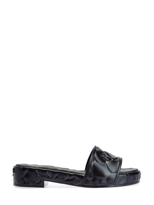 Сабо Atelier Shoe 03 Rose Edition на низком каблуке VALENTINO GARAVANI. Цвет: черный