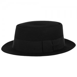 Шляпа поркпай CHRISTYS PORK PIE cwf100078, размер 59. Цвет: черный