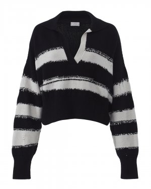 Пуловер MRZ. Цвет: черный+бежевый