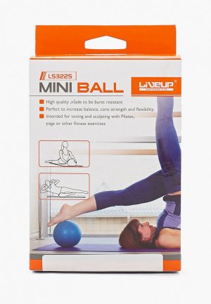 Мяч гимнастический Liveup MINI BALL. Цвет: фиолетовый
