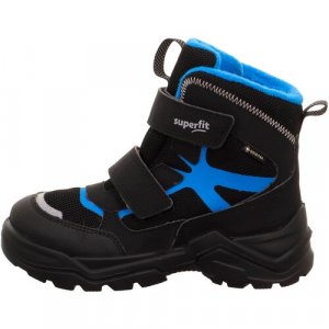 Ботинки Snow Max, размер 34, черный, синий Superfit. Цвет: черный/черный-синий/синий