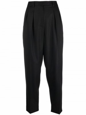 Укороченные брюки из шерсти A.P.C.. Цвет: черный