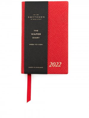 Записная книжка 2022 Wafer Smythson. Цвет: красный