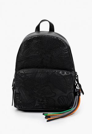 Рюкзак Desigual. Цвет: черный