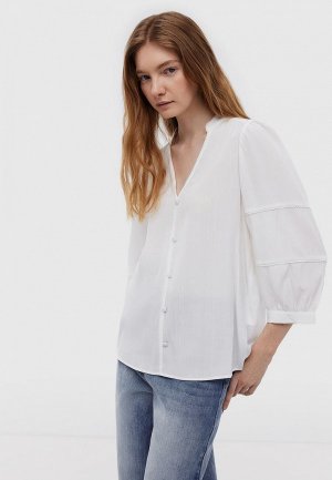 Блуза Baon. Цвет: белый
