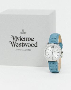 Наручные часы с синим ремешком Warwick II-Голубой Vivienne Westwood