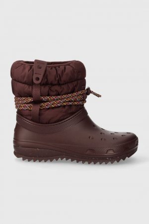 Классические зимние ботинки Neo Puff Luxe Boot , гранат Crocs
