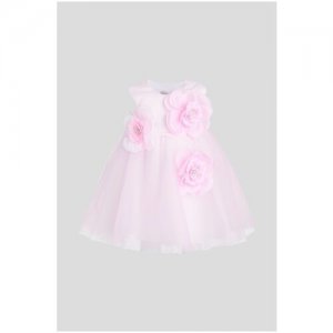 Платье , комплект, размер 68, розовый Choupette. Цвет: розовый