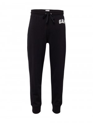 Зауженные брюки Gap, черный GAP
