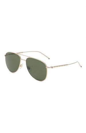 Солнцезащитные очки Montblanc. Цвет: зелёный