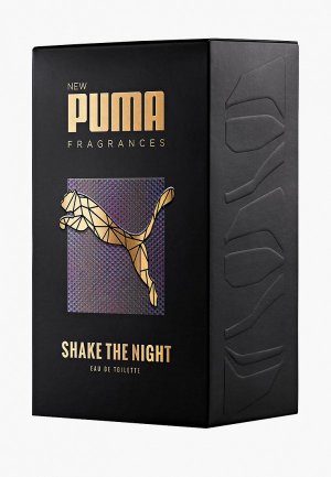 Туалетная вода PUMA «Shake The Night», мужская, 50 мл. Цвет: прозрачный