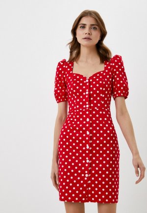 Платье Kira Plastinina. Цвет: красный