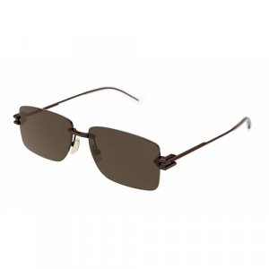 Солнцезащитные очки BV1126S 004, черный Bottega Veneta. Цвет: черный