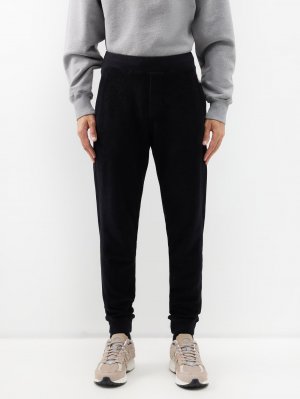 Спортивные брюки duxberry из махрового хлопка , черный Orlebar Brown