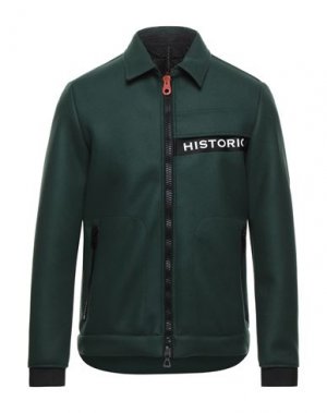 Куртка HISTORIC RESEARCH. Цвет: темно-зеленый