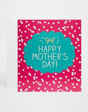 Поздравительная открытка Happy Jackson Glitter Mothers Day Pigment. Цвет: мульти