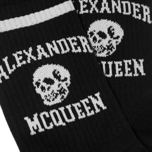 Носки с логотипом Varsity Skull Alexander McQueen