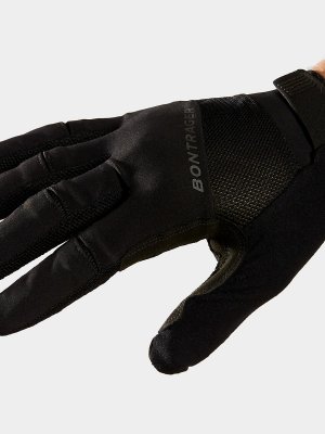 Перчатки велосипедные Circuit Full-Finger, Черный, размер 7.5-8 Bontrager. Цвет: черный