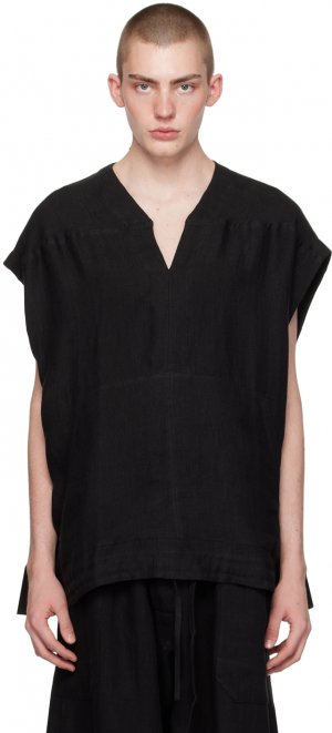 Черная рубашка №35 , цвет Black Jan-Jan Van Essche