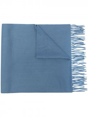 Объемный кашемировый шарф N.Peal. Цвет: синий
