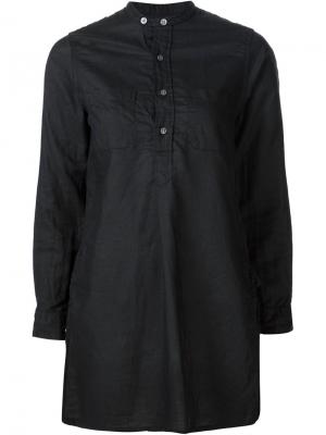 Рубашка с воротником-стойкой Engineered Garments. Цвет: чёрный