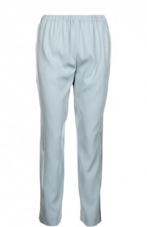 Прямые брюки с лампасами и эластичным поясом Kenzo. Цвет: серый