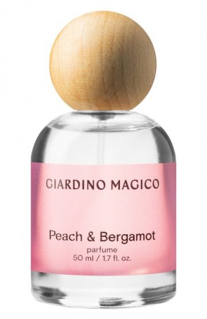 Парфюмерная вода Peach & Bergamote (50ml) Giardino Magico. Цвет: бесцветный