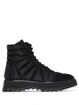 Стеганые ботинки Dolce & Gabbana. Цвет: черный