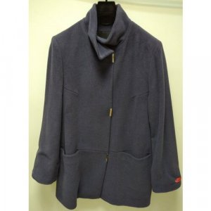 Пальто, размер 44, фиолетовый CLASSIC. Цвет: фиолетовый