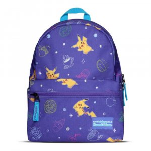 Детский мини-рюкзак со сплошным принтом Pikachu Sweets Time, фиолетовый (MP787176POK) Pokemon, Pokémon