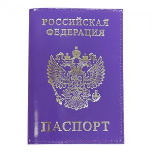 Обложка для паспорта , фиолетовый Fostenborn. Цвет: фиолетовый/сиреневый