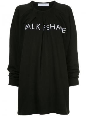 Платье-толстовка с принтом логотипа Walk Of Shame