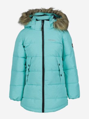 Куртка утепленная для девочек Kemah, Зеленый, размер 128 IcePeak. Цвет: зеленый