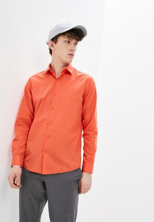Рубашка Karflorens. Цвет: оранжевый