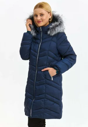 Зимнее пальто, темно-синий Top Secret