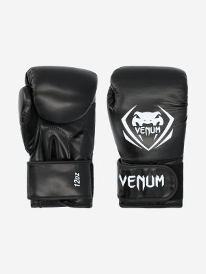 Перчатки боксерские Contender, Черный Venum. Цвет: черный