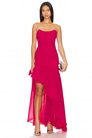 Платье Lerry Gown, цвет Hot Pink NBD