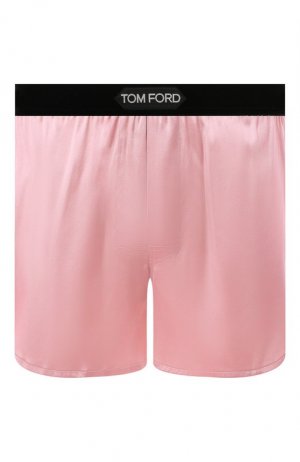 Шелковые боксеры Tom Ford. Цвет: розовый