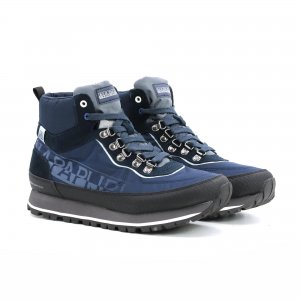 Мужские высокие кроссовки (SNOWJOG NP0A4H71), синие Napapijri. Цвет: синий
