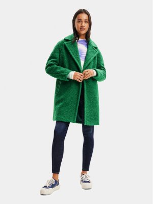 Комфортное переходное пальто , зеленый Desigual