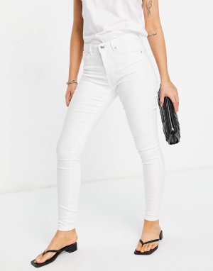 Белые зауженные джинсы -Белый Vero Moda