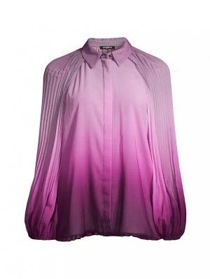 Плиссированная блузка Julia с эффектом омбре , мультиколор Ungaro