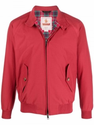 Long-sleeve harrington-jacket Baracuta. Цвет: красный
