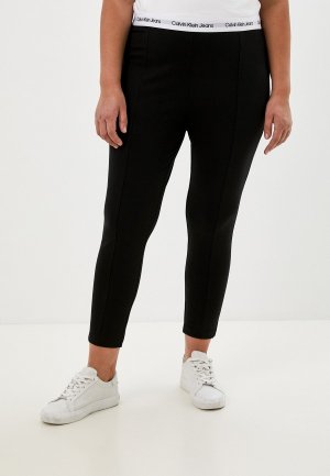 Леггинсы Calvin Klein Jeans. Цвет: черный